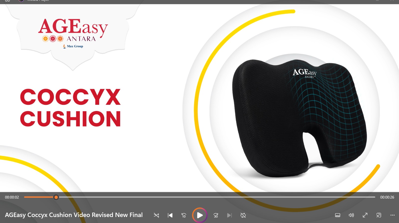 イザノックス AGEFOCUS CUSHION EX AGEasy by Antara - Expert Senior Care Transforming Lives of